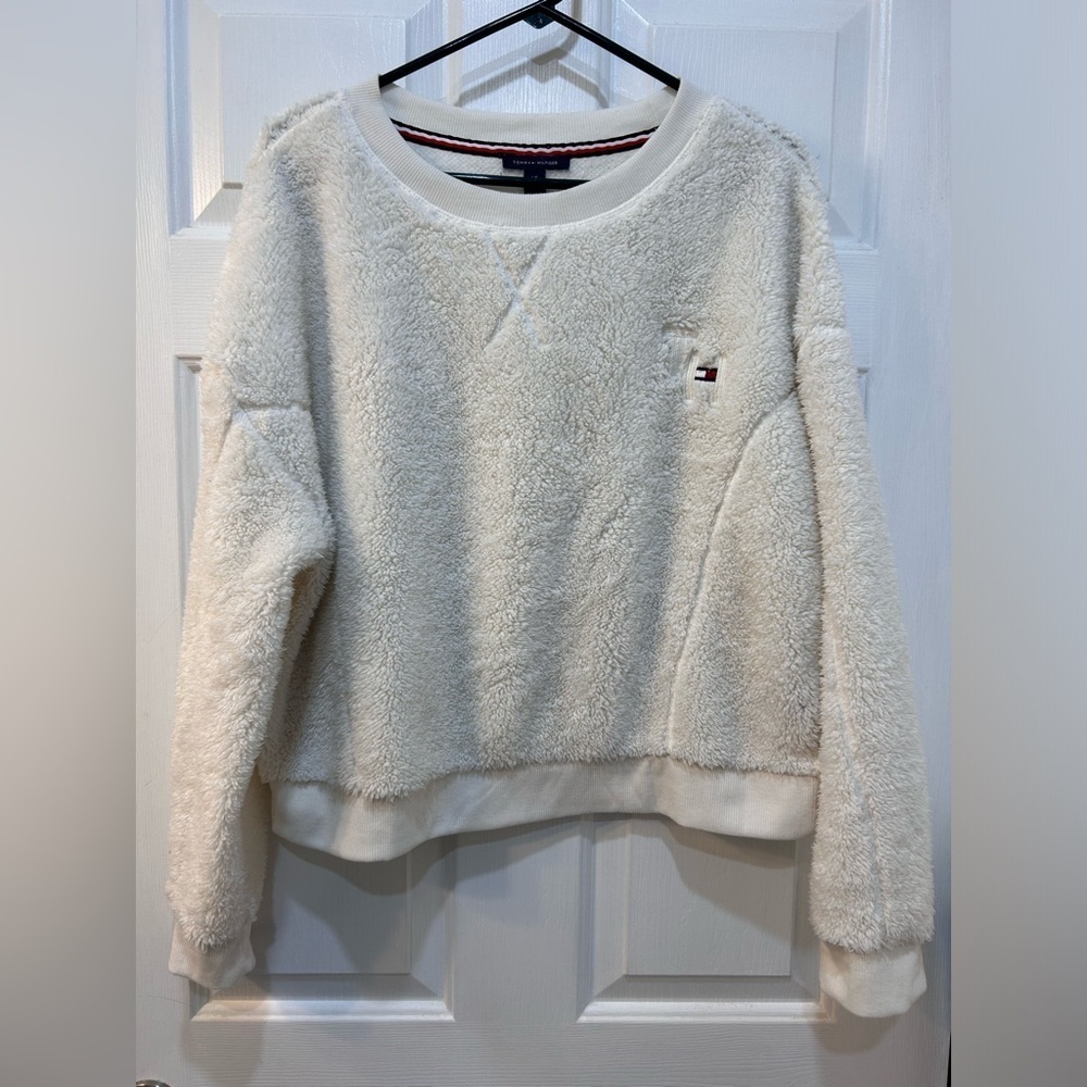 Tommy Hilfiger Off-White Fleece‎ Pullover